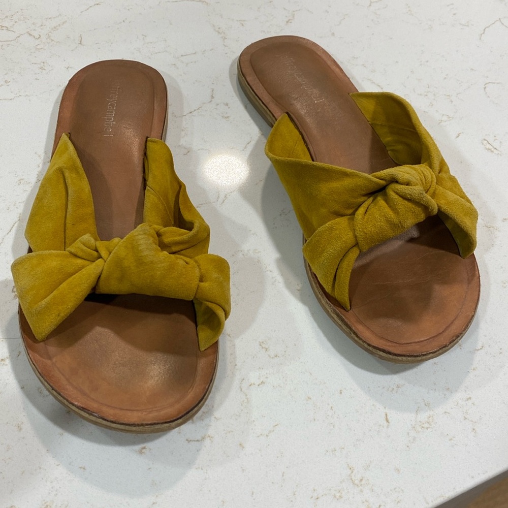Yellow Jeffery Campbell sandles